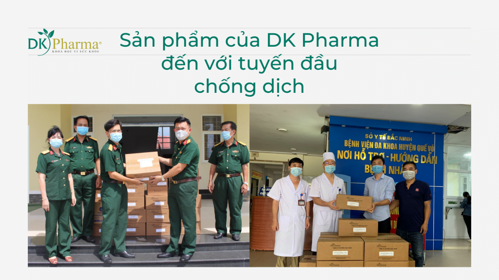 DK Pharma phân phối dược phẩm đến tuyến đầu chống dịch