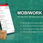 Ứng dụng MobiWork Retail điểm bán đặt hàng trực tuyến cho nhà cung ứng