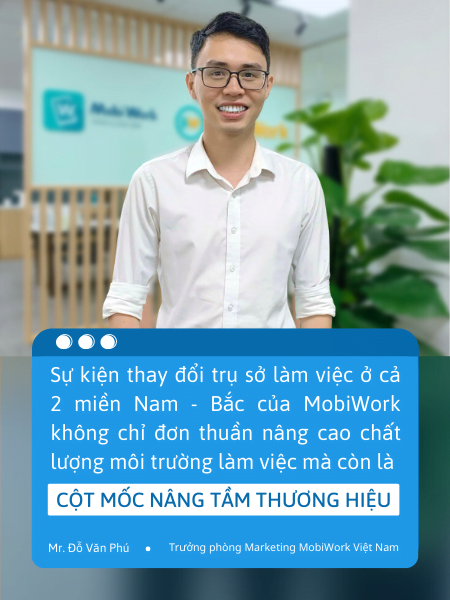 Mobiwork Việt Nam - Văn phòng mới khẳng định bước tiến mới