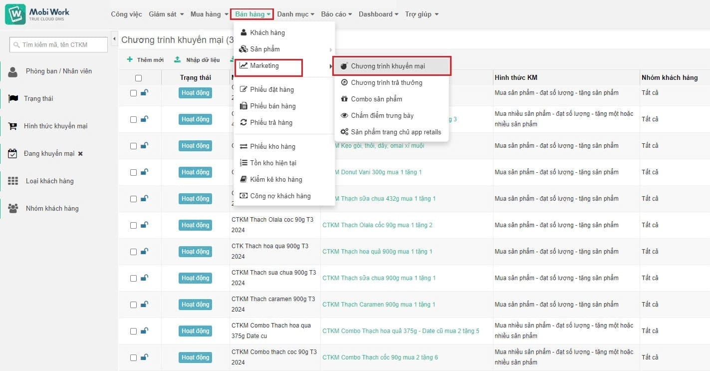 MobiWork DMS cho FMCG: Add-on nào phù hợp nhất