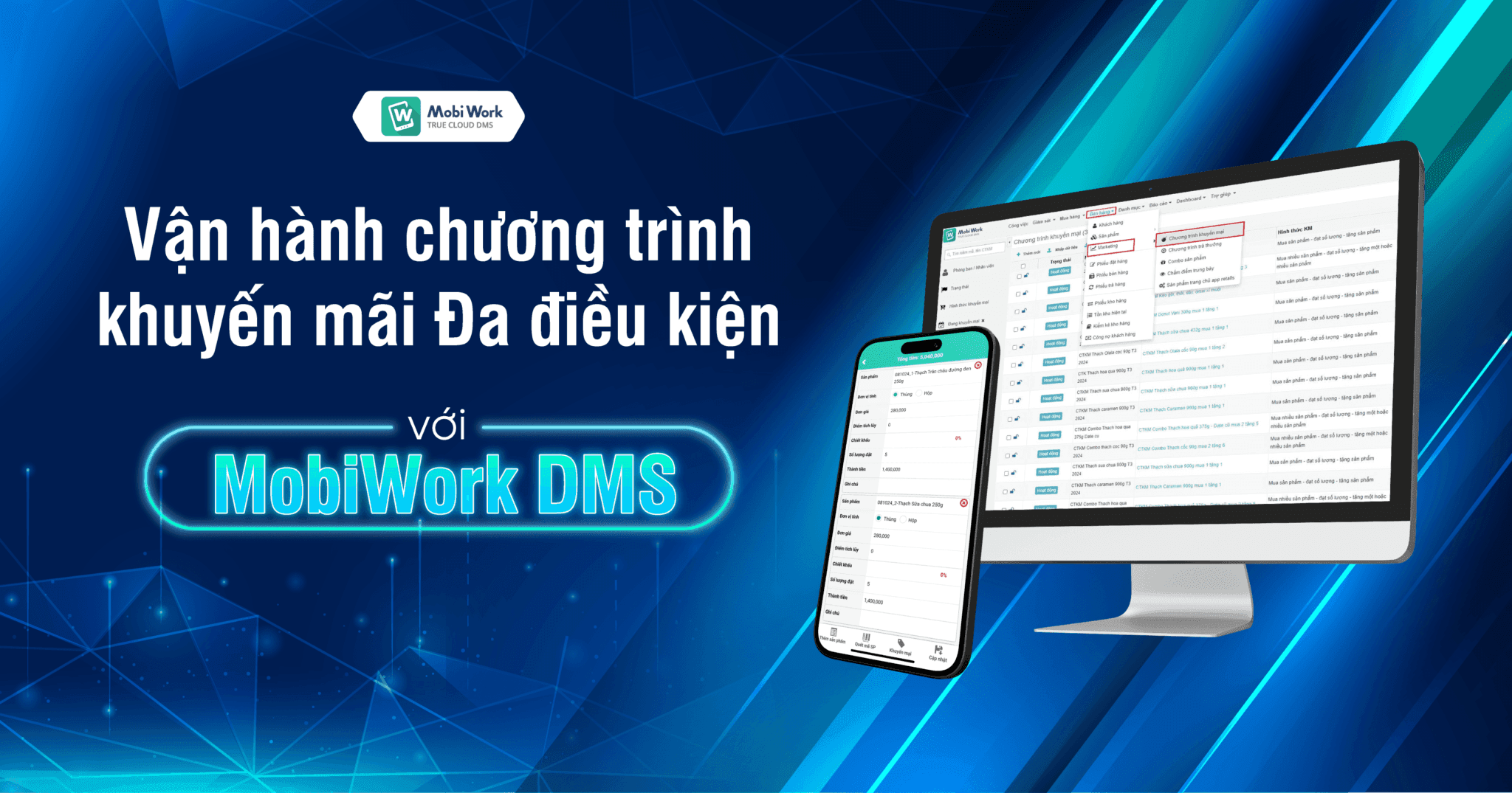 Add-on Khuyến mãi Nâng cao của MobiWork DMS