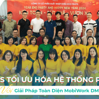 Eco Fruits Tối Ưu Hóa Hệ Thống Phân Phối Với Giải Pháp MobiWork DMS