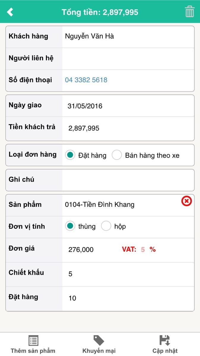 E.Moss tăng trưởng liên tục hơn 20% mỗi tháng nhờ ứng dụng MobiWork DMS