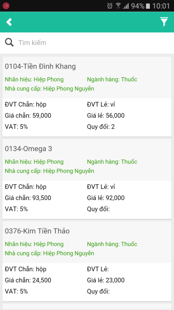 Quản lý hàng ngàn sản phẩm trực tuyến