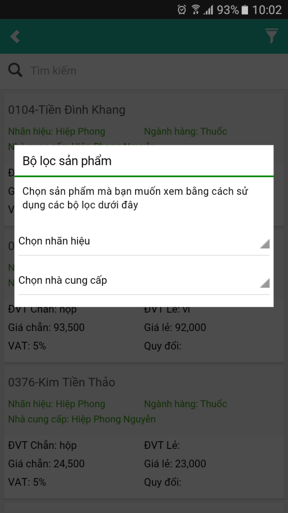 Quản lý hàng ngàn sản phẩm trực tuyến