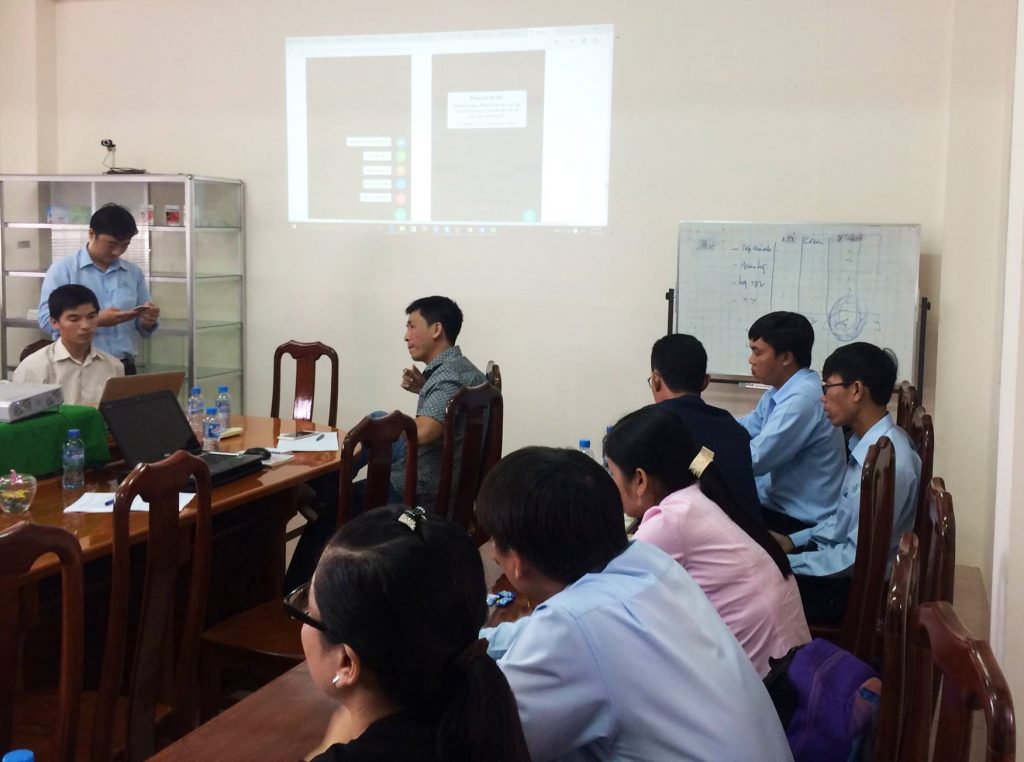 Buổi hướng dẫn sử dụng phần mềm MobiWork DMS cho TV.Pharm - Năm 2017
