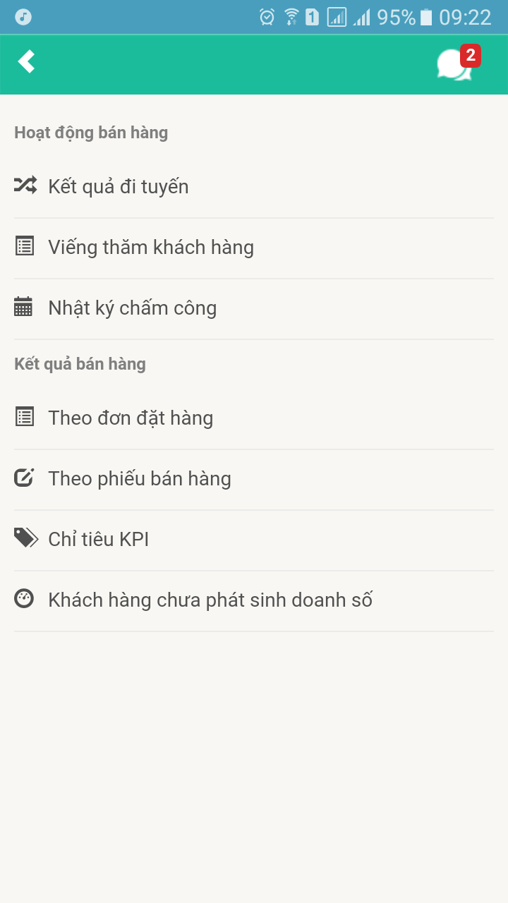 Phần mềm hỗ trợ nhân viên bán hàng ngoài thị trường