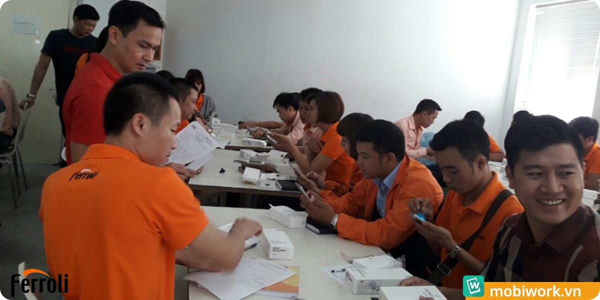 Ferroli Asean ứng dụng MobiWork DMS vào quản lý nhân viên bán hàng Ferroli Asean ứng dụng MobiWork DMS vào quản lý nhân viên bán hàng