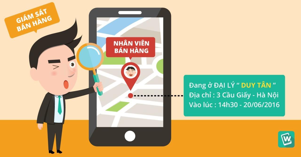 Nhật trình viếng thăm khách hàng - Bước tiến mới trong giám sát nhân viên