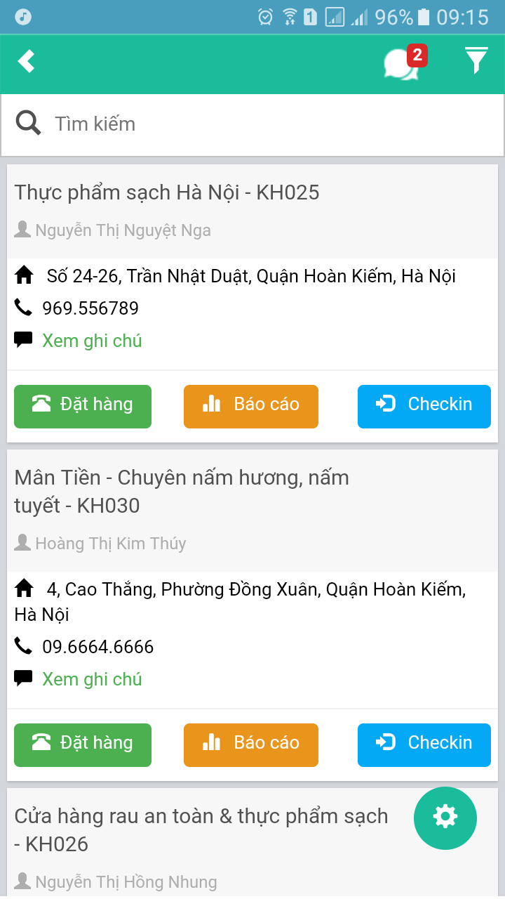 Phần mềm hỗ trợ nhân viên bán hàng ngoài thị trường Phần mềm hỗ trợ nhân viên bán hàng ngoài thị trường
