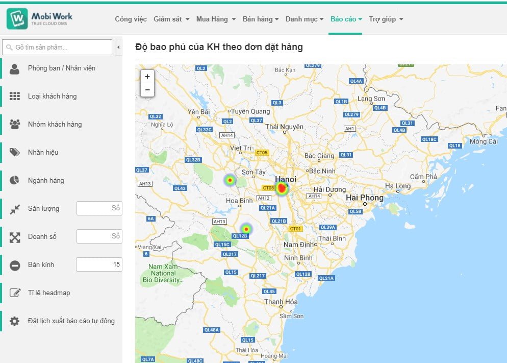 Phần mềm MobiWork DMS