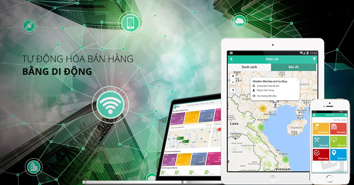 Tự động hóa bán hàng bằng thiết bị di động ngay tại điểm bán