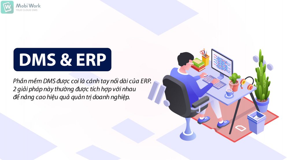 Phân biệt phần mềm DMS và phần mềm ERP