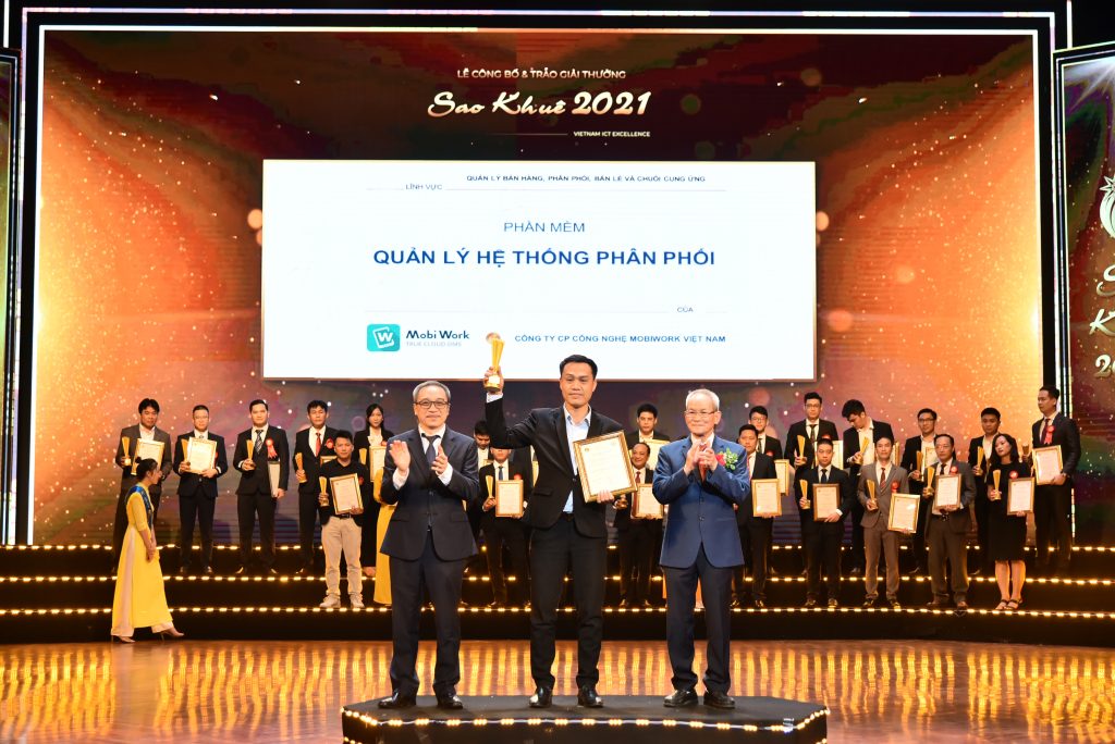 MobiWork đạt Giải thưởng Sao Khuê 2021