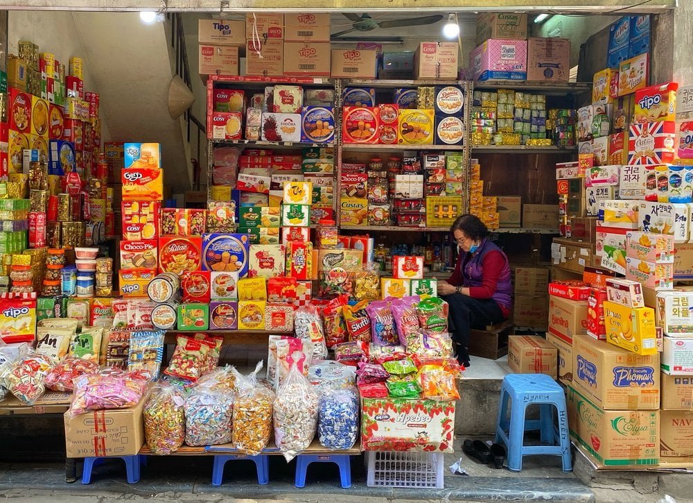 Trưng bày hành hóa kênh GT