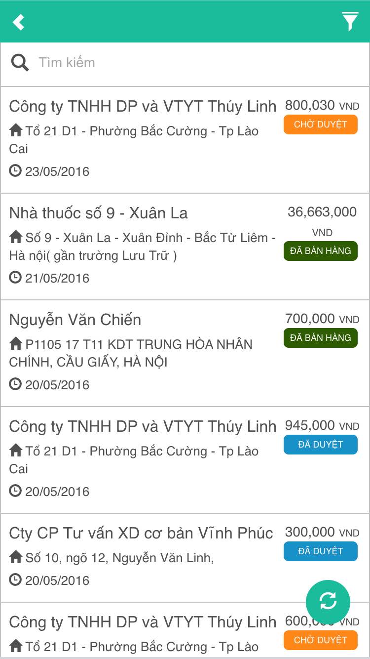 Phần mềm hỗ trợ nhân viên bán hàng ngoài thị trường Phần mềm hỗ trợ nhân viên bán hàng ngoài thị trường