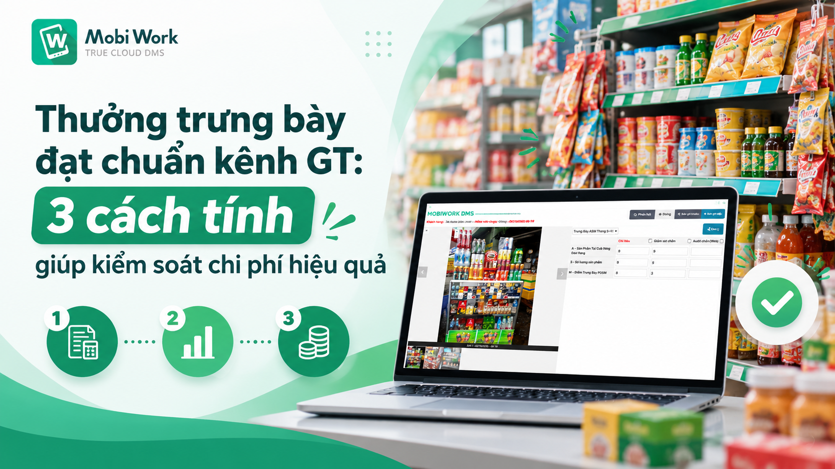 Thưởng trưng bày đạt chuẩn kênh GT
